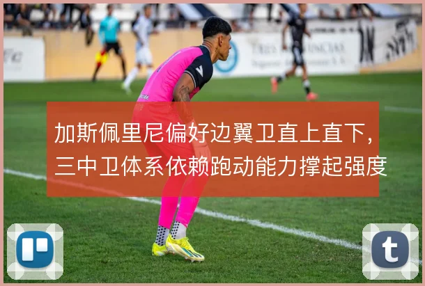 加斯佩里尼偏好边翼卫直上直下，三中卫体系依赖跑动能力撑起强度